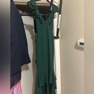 Dark Green Hello Molly dress